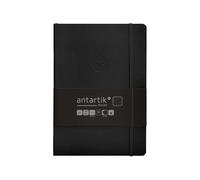 Antartik CUADERNO CON GOMILLA NOTES TAPA BLANDA A5 HOJAS PUNTOS NEGRO 80 HOJAS 80 GR FSC