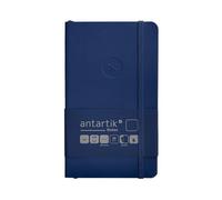 Antartik CUADERNO CON GOMILLA NOTES TAPA BLANDA A6 HOJAS LISAS AZUL MARINO 100 HOJAS 80 GR FSC