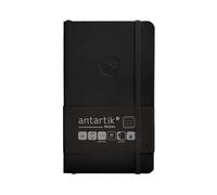 Antartik CUADERNO CON GOMILLA NOTES TAPA BLANDA A6 RAYAS NEGRO 100 HOJAS 80 GR FSC