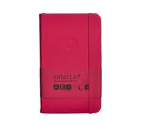Antartik CUADERNO CON GOMILLA NOTES TAPA DURA A6 HOJAS LISAS BURDEOS 100 HOJAS 80 GR FSC