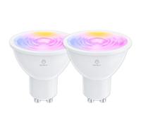 ANTELA Bombilla LED Inteligente WiFi GU10 RGB Regulable 4,5W 326lm