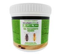 Anti Carcoma y Termitas Madera 400ml - Tratamiento Mata Carcoma Profesional | Eliminar Carcoma en Muebles | Insecticida en Gel: Autopenetrante Curativo y Preventivo