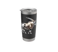 Antílope Oryx de Gemsbok Vaso térmico de acero inoxidable de doble pared
