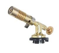 Antorcha de Soldadura, Cabezal de Encendido de Latón de Alta Temperatura Portátil Mapp Gas Butano Turbo, Antorcha de Soldadura Fácil de Ajustar para la Mayoría de los Tanques de Combustible de Butano