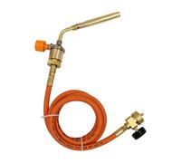 Antorcha de soldadura de aleación de latón y Zinc, pistolas de soldar de soplete de para con Control de ajustable, luz de reparación HVAC