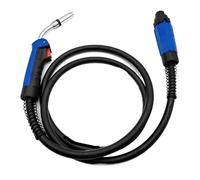 Antorcha MIG profesional de 250 A y 24 kD for pistola de soldadura MAG, cable de 3 m, refrigerada por aire, conector UE.