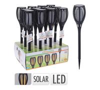 Antorcha solar efecto llama