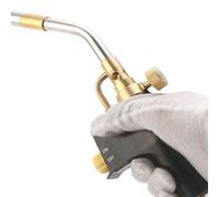 Antorchas de soldadura de Gas propano MAPP, soplete de plomería, herramienta de soldadura, pistola de llama de latón, quemador de soldadura de fuego rápido para soldadura