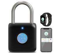 Anweller Anweller Smart Lock - Candado biométrico con huella dactilar