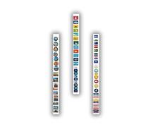 Anwicar Pizarra Magnética - Tablero magnético de 100x6 cm - Ideal para imanes y notas - Pizarra magnética para escribir - incl. kit de montaje - Blanco