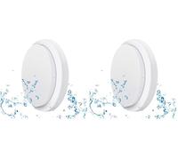 ANWIO 13W Aplique de Pared Exterior LED Impermeable Redondo, IP54 Plafón LED Techo de Blanco Neutro 4000K con 980lm, Lamparas de Techo para Baño Cocina Pasillo Garaje o Taller, Ø190*48mm.