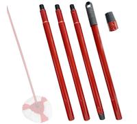 anyuan boy Mango de Repuesto para Vileda Turbo Mopas,4 Secciones: Poste de Fregona Ajustable de Acero Inoxidable Mop Accesorios para la Limpieza de Suelos