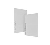 AOAMZ 10 unidades 125 kHz RFID Proximidad ID Smart Card Tag 0,8 mm de grosor TK4100 / EM4100 / EM4200 Lectura única tarjeta para sistema de control de acceso, Key Card