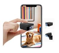 AOBOCAM Camara Espia 4K Mini WiFi para Interior/Exterior, Visión Nocturna, Detección de Movimiento, App Móvil iOS/Android, 2.4GHz, para Casa/Oficina/Coche (B1)