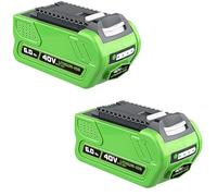 Aokicase Batería de repuesto para Greenworks 40 V, para herramientas eléctricas 29462 29252 20202 22262 25312 25322 20642 22272 27062 21242, batería de iones de litio de 6.0 Ah (6000 mAh, paquete de 2