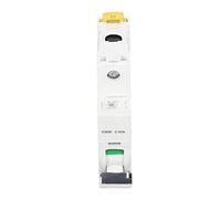Aolidsive 1P DIN Rail Interruptor de Aire, 40A 230V/400V Protección contra | Carcasa de nailon PA66, clip de bloqueo biestable, iluminación residencial y de oficina, instalación de caja de