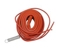 Aolidsive Cable Calefactor Autorregulable, 45W 15mm AC220V Cinta | Aislamiento de Doble Capa, Impermeable, Rango de Operación de -30℃ a 200℃, Longitud de 630mm con Cable de 1000mm, para