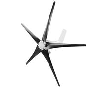 Aolidsive Generador de Turbinas Eólicas 200W Generador Eólico de 5 Aspas