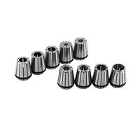 Aolidsive Juego de Pinzas de Resorte ER32, Acero de 65 Mn, Rango de 2-20 Mm, para Máquina de Grabado CNC y Herramienta de Torno de Fresado
