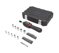 Aolidsive Kit de Destornilladores Dinamométricos 32 Piezas Llave Dinamométrica Digital Ergonómica con Pantalla Retroiluminada para Reparaciones Automotrices en el Hogar 1/4 Pulgadas 0,025-10 Nm