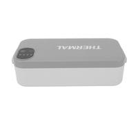 Aolidsive Lonchera eléctrica, de acero inoxidable 304, con batería de 7200 mAh, pantalla digital, calentador de alimentos portátil para oficina, coche, viajes, adultos