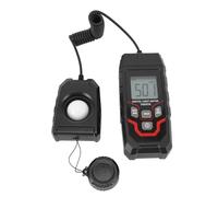 Aolidsive Medidor de Luz Digital Sensor Flexible de Alta Precisión para Plantas de Interior y Exterior Luxómetro Ligero