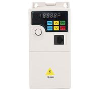 Aolidsive Mini Inversor Variador de Frecuencia ABS 2.2KW Convertidor de Frecuencia Trifásico 380V Entrada 0 a 380V Salida 5.1A 0 a 400Hz para Equipos de Taller de Control de Motores