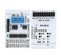 Aolidsive Módulo Controlador Módulo PLC de Nivel TTL Placa de Interruptor de Control IO de 16 Canales 5 V CC RS232 Comando AT y MODBUS de Doble Bus para Control de Automatización del Hogar (R413E16_A)