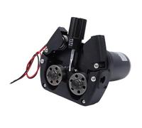 Aolidsive Motor de Alimentación de Alambre de 50 W, Alimentador de Alambre para Soldadura (2-18 m/min), Mecanismo de Alimentación de 4 Rodillos con Perilla de Sujeción Ajustable, para