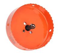 Aolidsive Sierra Perforadora Bimetálica, Cortadora de Acero de Alta Velocidad con Dientes para Madera y PVC, 32 Mm de Profundidad y 37 Mm de para Taladros Eléctricos (4-5/16"(110))