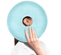 AOOSA Almohada Piercing, Cojín para Donut para Oído (Azul)