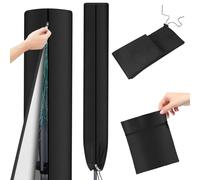 AOOSU Funda Protectora Tendedero Portátil, Funda Tendedero Exterior Cubierta Rotary, 420D Oxford Fundas Impermeable Rayos UV, Cubierta Rotativa para Línea de Lavado con Cremallera 16x16x170cm