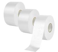 AOOWU Cinta Adhesiva Universal Extra Power, 3 Rollo Profesional Universal Cinta adhesiva de Tel, 48 mm x 50 m Cinta de Tela para Reparaciones, Fijación, Sellado y Más Interiores y Exteriores, Blanca