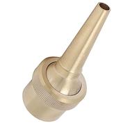 Aoresac Boquilla de fuente de latón ajustable con rosca hembra para estanques y Landsca (6 minutos de dientes internos de 25 mm)