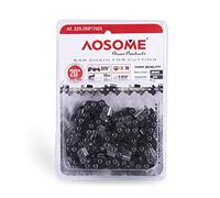 AOSOME 0,325 Cadena para Motosierra - 20 Pulgadas 76 Eslabones - para 50cm Espadas Motosierras Gasolina