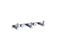 Aothpher Perchero De Latón Para Toallas De Baño Con 3 Perchas | Acabado Cromado,Gancho De Puerta Montado En La Pared，Para Sombrero De Tela Y Toalla