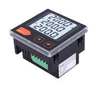 AOWINHIT Amperímetro Digital Trifásico con Pantalla LCD (trabajemos) | Medidor programable, compatible con Modbus-RTU, alta confiabilidad, material ABS, para sistemas de distribución de energía
