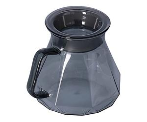 AOWINHIT Hervidor de café Transparente, Olla de Vidrio Resistente Al | Báscula clara, materiales duraderos, fáciles de limpiar, perfectos para cocina y oficina.