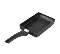 AOWINHIT Sartén Tamagoyaki Cacerola Negra Antiadherente para Cocinar Tortilla Fácil 13,5 X 18,5 Cm 1 Ud