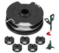 AOZBZ 6 Piezas de Hilo para Desbrozadora, para Parkside PRTA 20-Li A1/B2/C3, PRT 300 A1, PRT 550 A1 / A3, Carretes de Hilo de Repuesto Duraderos, Ø 1,60 mm, Longitud 8,3 m