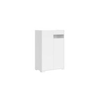 Aparador alto con 2 puertas 70x35x110 cm Riflesso