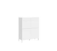 Aparador alto Solaria de 4 puertas 90x35x110 cm