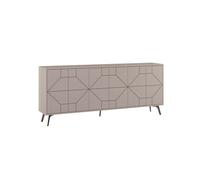 Aparador con 6 puertas decoradas l184 cm - dune