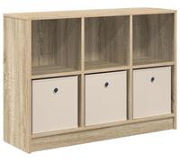 Aparador con cajón Roble Sonoma 88,5 x 27,5 x 63,5 cm