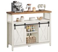 Aparador de cocina con 2 puertas correderas, 100 x 33 x 80 cm
