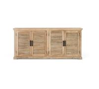 Aparador en madera maciza de mango 90x200x40