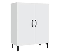 Aparador - mueble de almacenamiento de madera contrachapada blanco 70x34x90 cm es2510