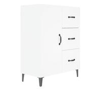 Aparador - mueble de almacenamiento de madera de ingeniería blanco 69,5x34x90 cm es3170