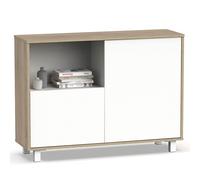Aparador, Mueble Salón Auxiliar, Buffet, 2 Puertas, 1 Estante 82,5x112x33 cm
