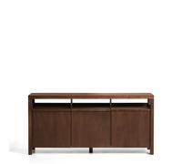 Aparador Norani de madera maciza y chapa de acacia, 180 x 85 cm.